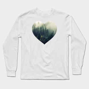 Misty Forest Long Sleeve T-Shirt